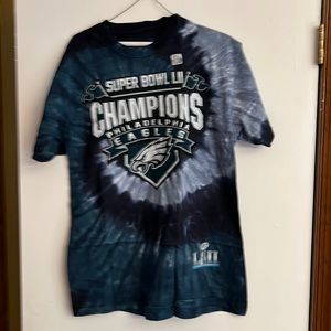Eagles, Super Bowl, championship tie dye shirt, new